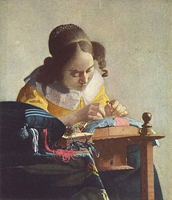 La merlettaia Vermeer - Parigi